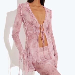 Rat & Boa Pink top